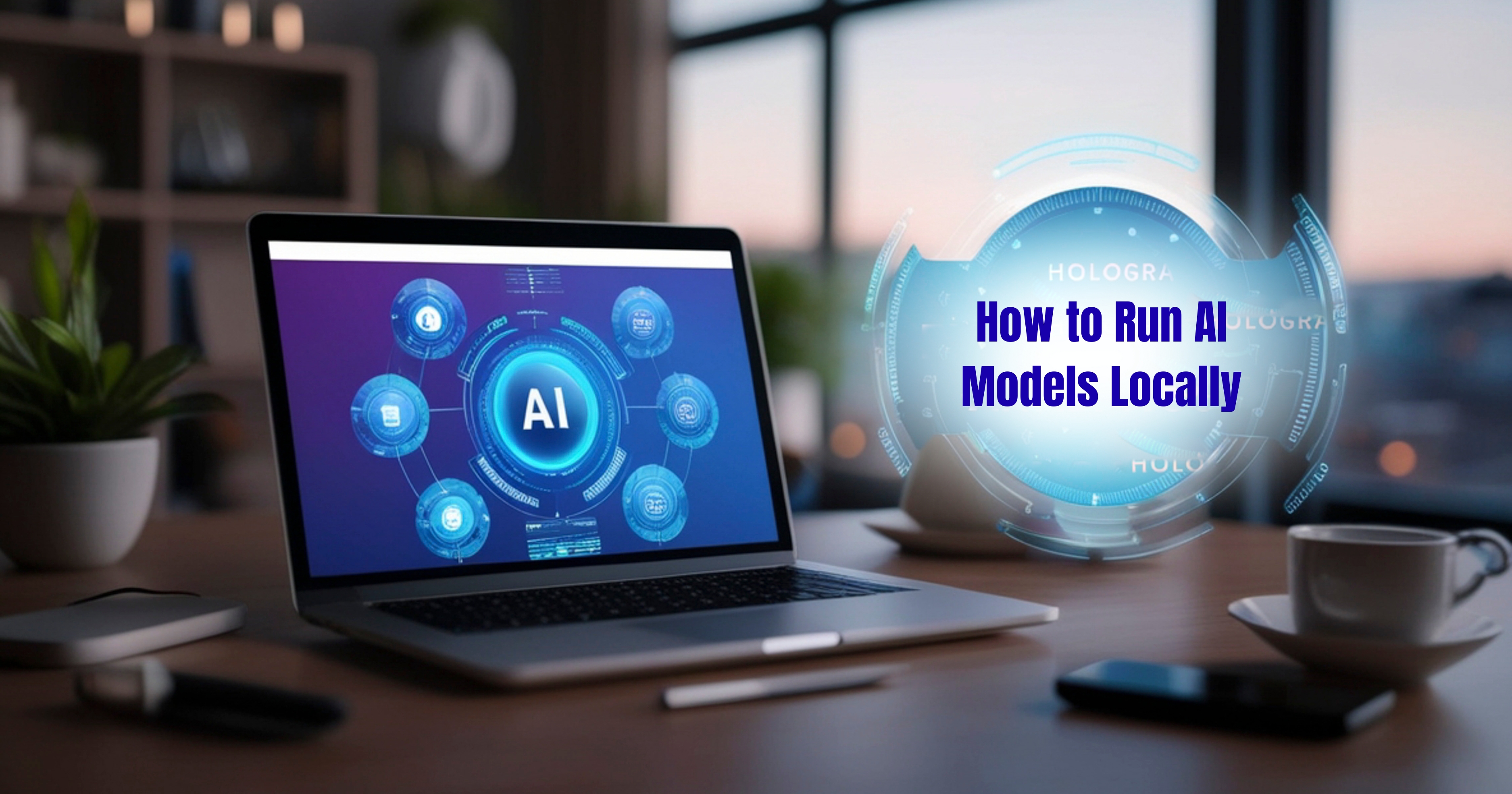 how to run ai model locally