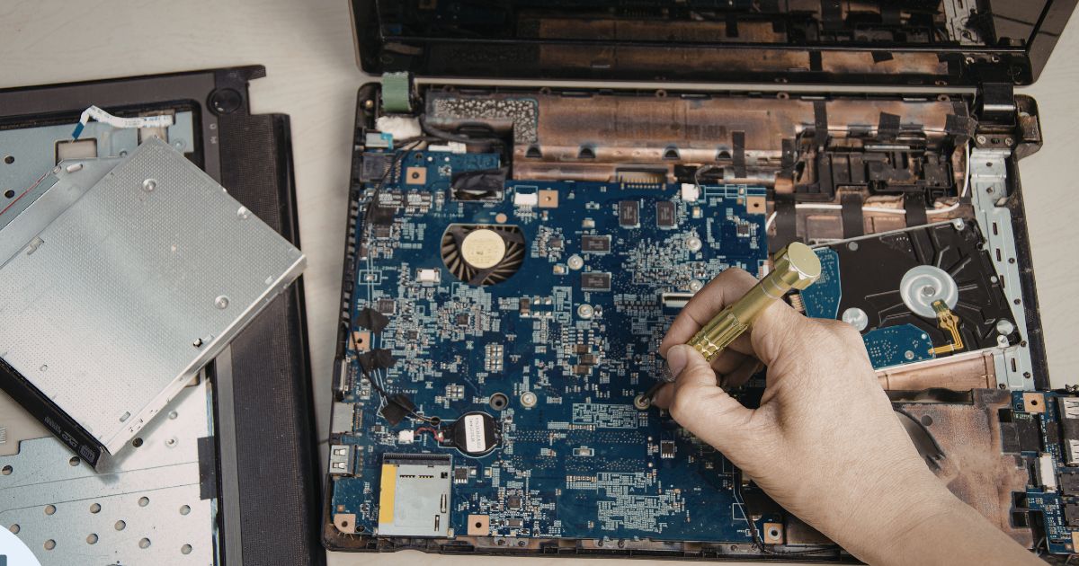 how to check motherboard damage from gpu