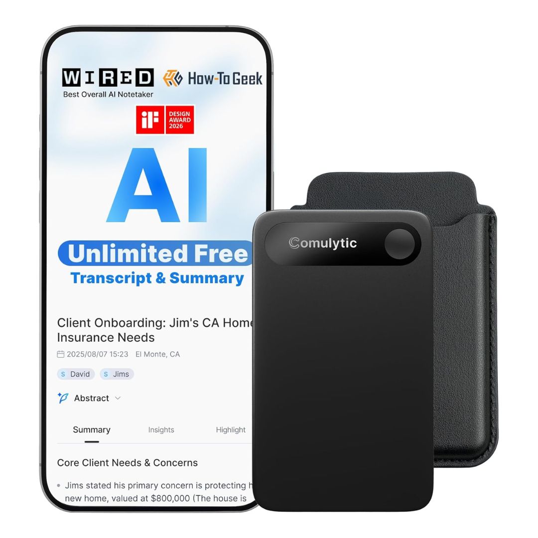 Comulytic Note Pro AI Voice Recorder