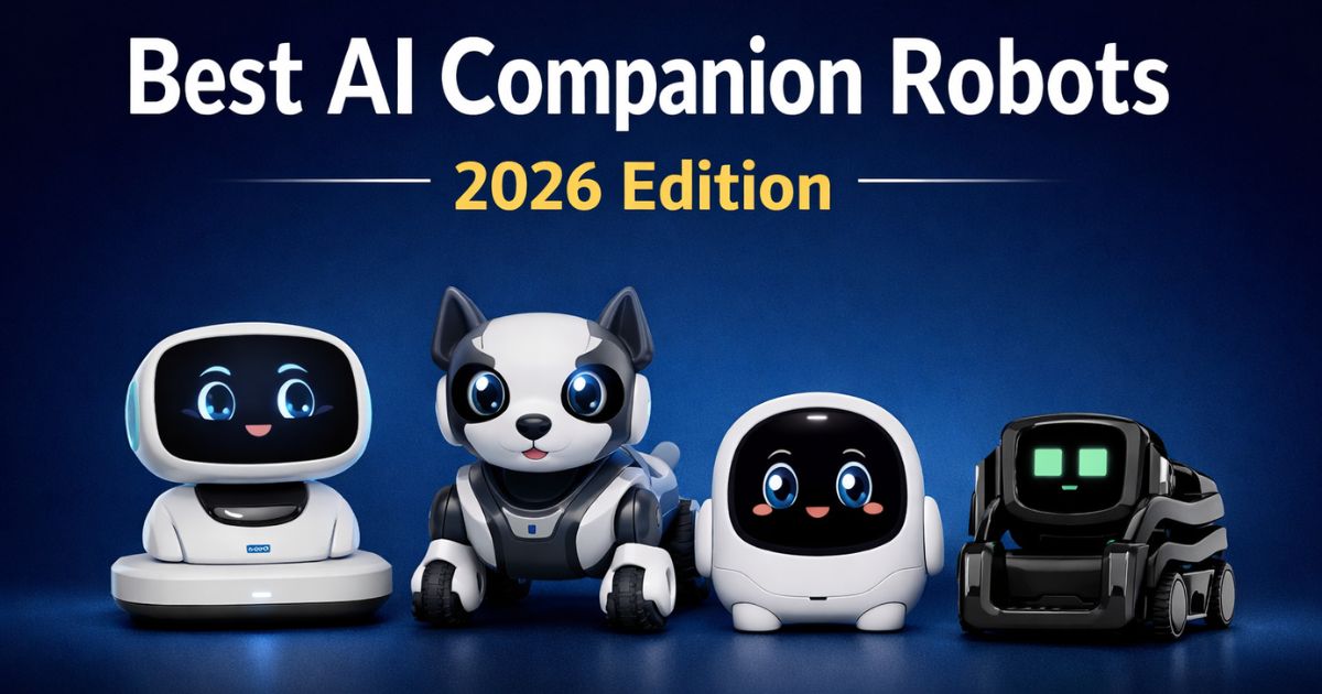 best ai companion robots