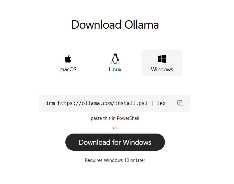 download ollama
