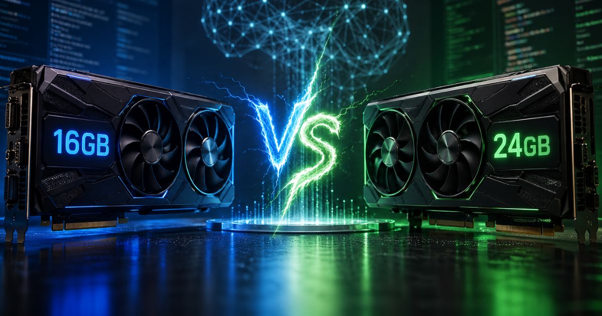 16GB vs 24GB VRAM