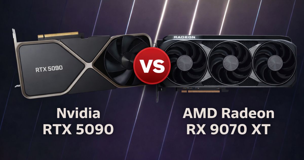 Nvidia RTX 5090 vs AMD RX 9070 XT