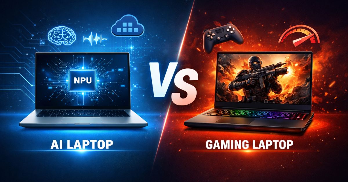 ai laptop vs gaming laptop