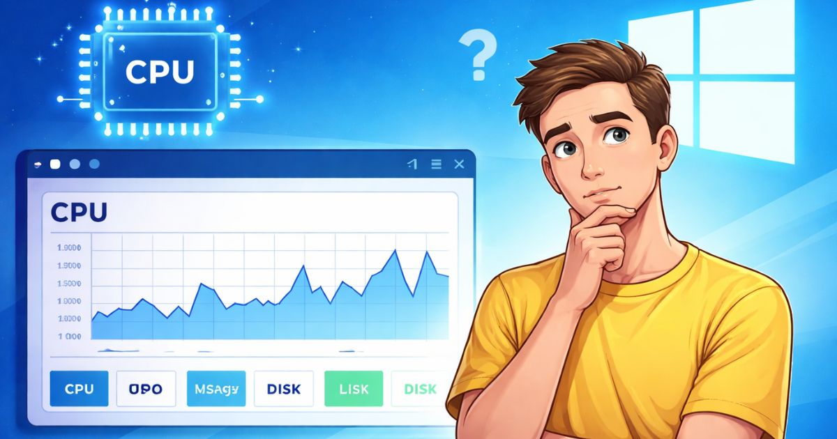 how to check cpu usage